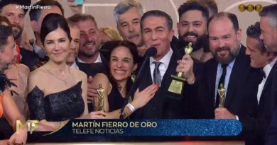 Telefe Noticias se quedó con el Martín de Fierro de Oro