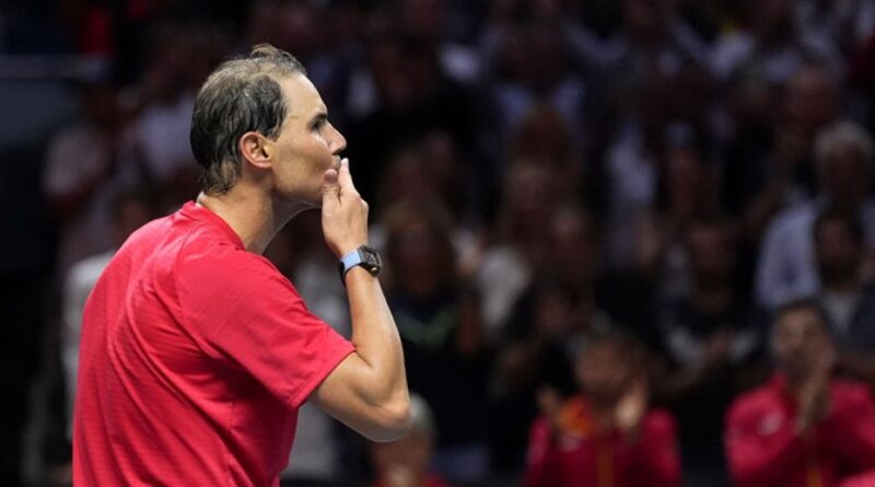 Rafael Nadal se retiró del tenis tras la eliminación de España ante los Países Bajos en la Copa Davis