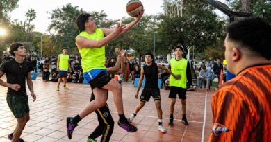 Ante una Alameda colmada, se llevó adelante un nuevo encuentro de Básquet 3×3 y Rap