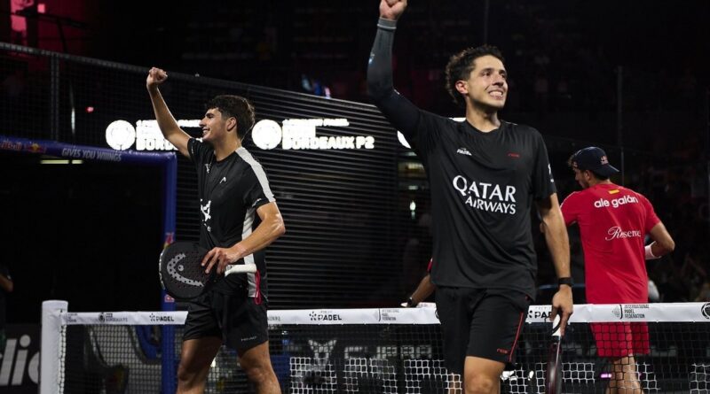 Tapia y  Coello se coronaron campeones en Burdeos