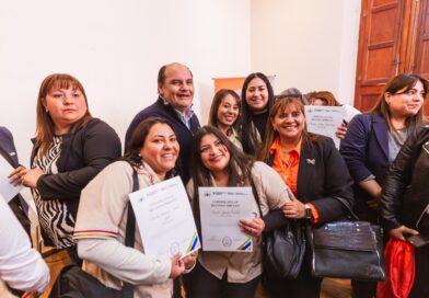 Importante reconocimiento a las docentes de apoyo