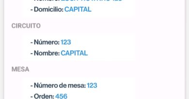 En la app Mi Catamarca y en el Portal oficial del Gobierno se puede consultar el lugar de emisión del voto