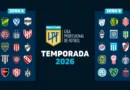 Así quedaron las zonas para la Liga Profesional 2026