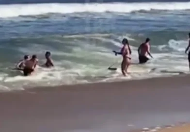 Martín Demichelis y su familia casi se ahogan en Punta del Este