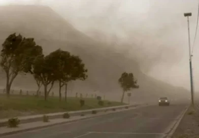 Alerta amarilla por vientos intensos en Catamarca