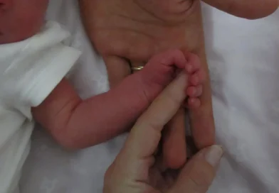 La primera foto de la carita de Gia, la hija de Oriana Sabatini y Paulo Dybala