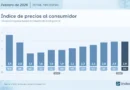 La inflación de febrero fue 2,9% y en los últimos 12 meses se ubicó en 33,1%