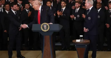 Messi e Inter Miami fueron recibidos por Trump en la Casa Blanca