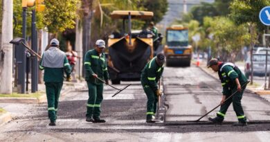 Avanzan las obras de repavimentación en Av. Galíndez y Av. San Martín