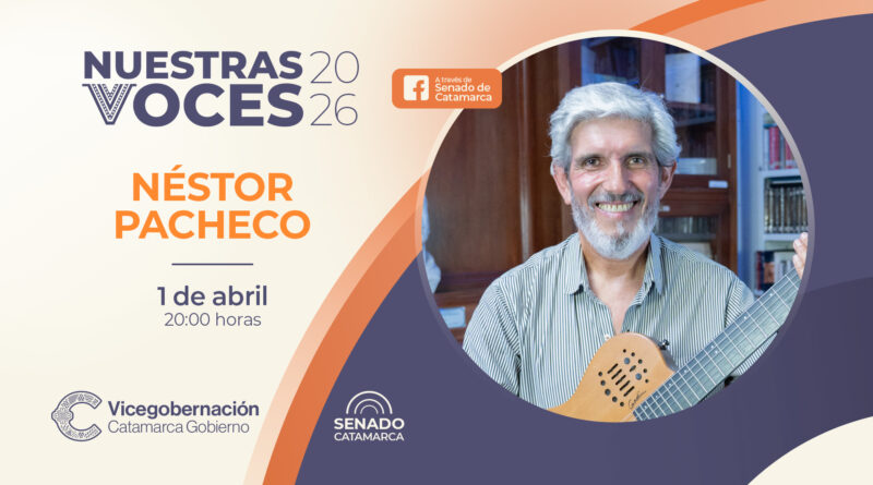 El primer episodio de «Nuestras Voces» 2026 presenta a Nestor Pacheco