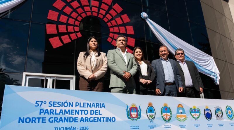 La delegación del Senado de Catamarca participó de la 57° Sesión Plenaria del Parlamento del Norte Grande