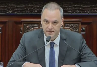 Adorni brinda su informe de gestión en Diputados