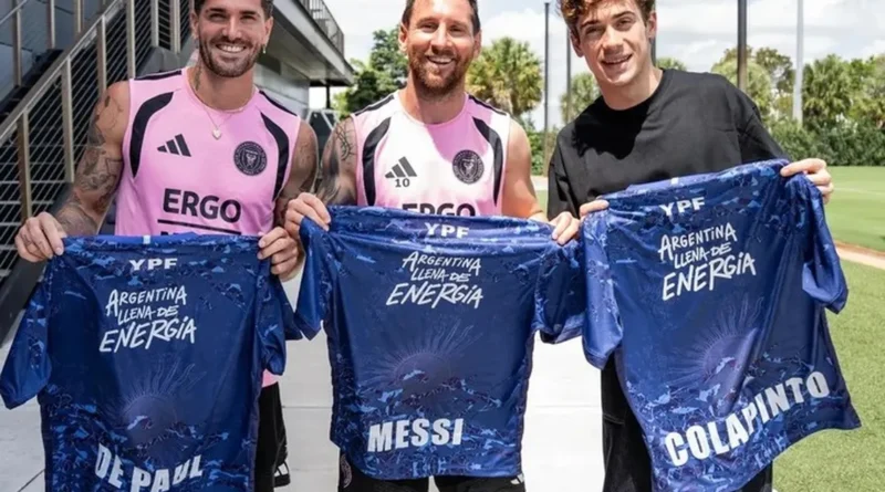Franco Colapinto conoció a Lionel Messi