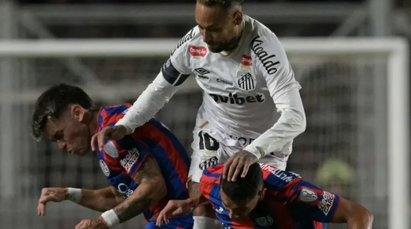San Lorenzo empató 1 a 1 con el Santos de Neymar en la Sudamericana