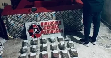 Incautaron casi 18  kilos de marihuana en la Capital