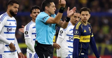 Conmebol publicó los audios del VAR en el penal reclamado por Boca y el gol anulado a Merentiel