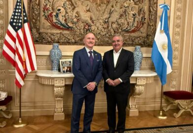 Raúl se reunió con el Embajador de Estados Unidos en Argentina