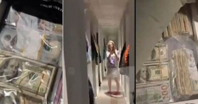 Allanaron propiedades de Jésica Cirio y Elías Piccirillo tras la difusión de videos con dólares