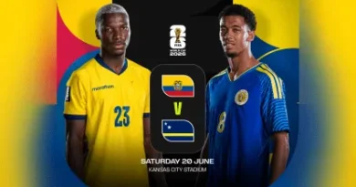 Mundial 2026: Ecuador vs. Curazao desde las 21