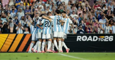 Con Messi, Argentina goleó a Islandia en su último amistoso previo al Mundial