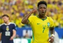 Brasil goleó 3 a 0 a Escocia en Miami y clasificó como primero de su grupo