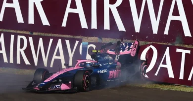 Formula 1: Franco Colapinto chocó en la segunda práctica del Gran Premio de Hungría