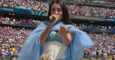 Así sonó el himno argentino en la final del Mundial 2026 ante España