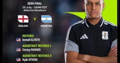 Quién es Ismail Elfath, el árbitro confirmado para Argentina vs. Inglaterra