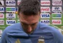 «Me tengo que ir, estoy muy emocionado»: Scaloni no pudo contener la emoción tras la hazaña de la Selección argentina ante Egipto