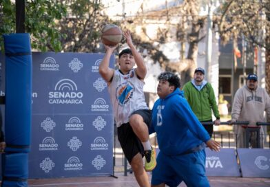 Una nueva tarde a puro básquet y juventud en La Alameda