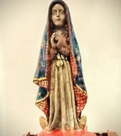 A 22 años del sismo, la imagen de la Virgen del Valle la Capital