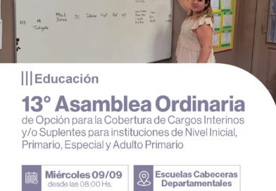 Educación: 13° Asamblea Ordinaria Nivel Primario
