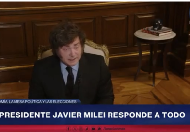 Javier Milei negó que la Argentina esté entrando en recesión 