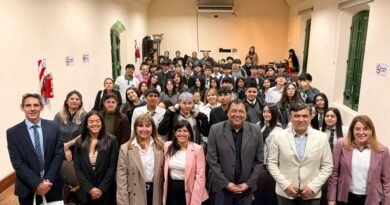 Estudiantes de la Escuela Municipal «Miguel Cané» participaron de una jornada sobre el Régimen Penal Juvenil