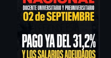 Paritaria universitaria: los docentes rechazaron el 3% que ofreció el Gobierno y convocaron a un paro para este miércoles