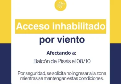 Inhabilitan preventivamente los accesos al Balcón del Pissis