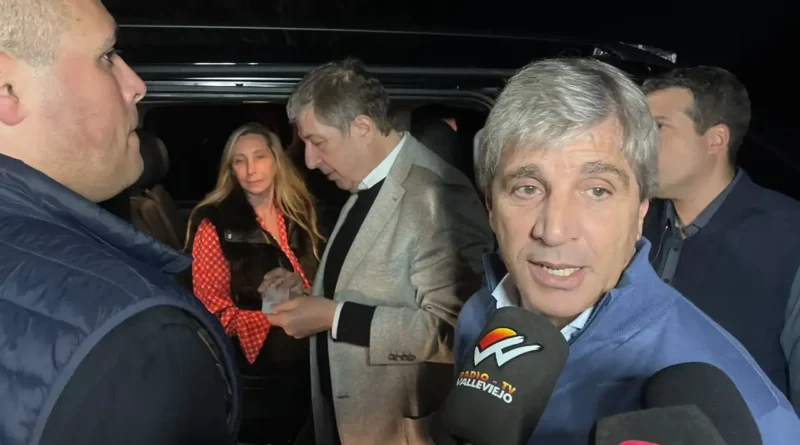 Luis Caputo sufrió una leve descompensación en la Puna Catamarqueña