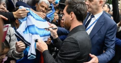 Lionel Messi llegó a Oviedo para recibir el Premio Princesa de Asturias 
